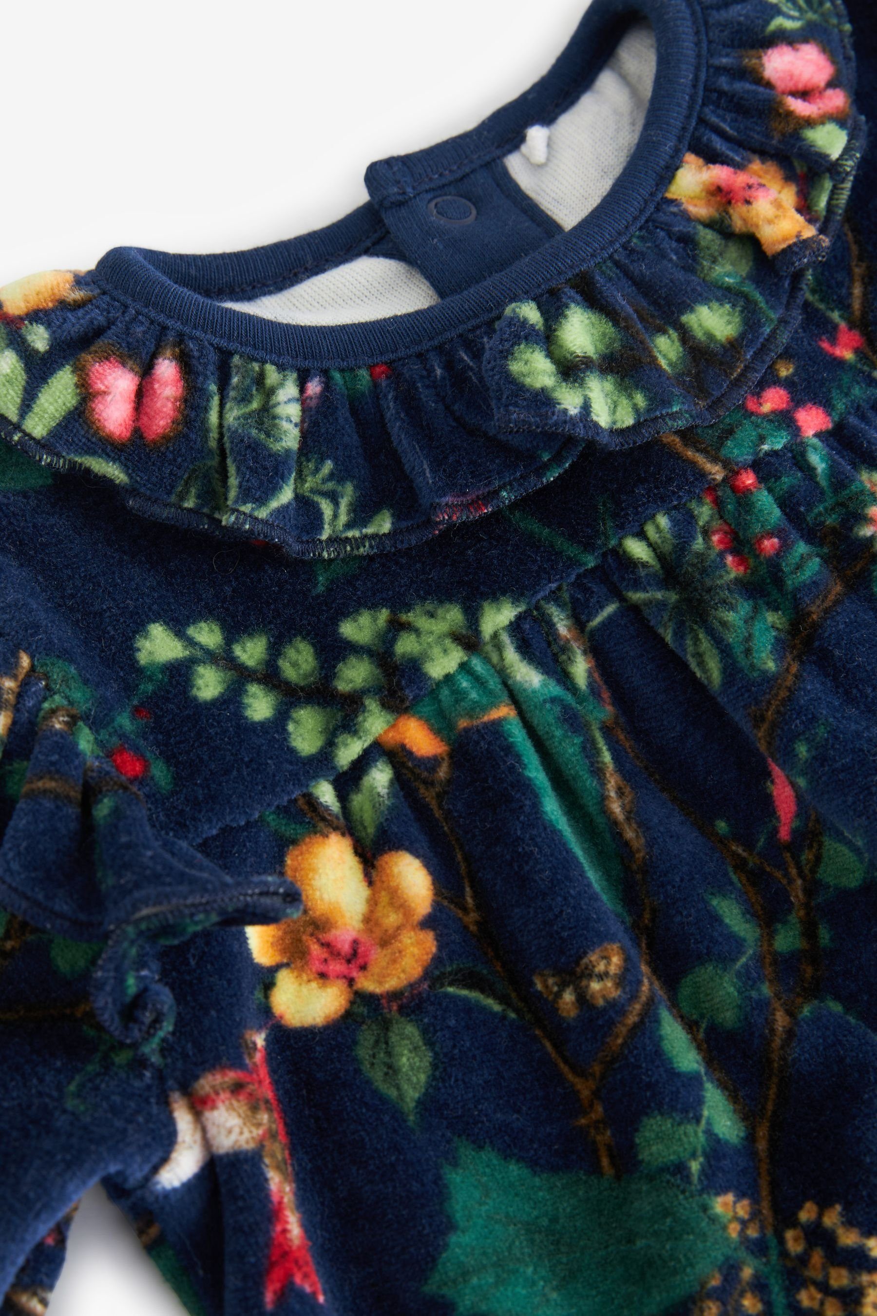 Velours-Schlafanzug (2-tlg) Babys Schlafoverall für Next