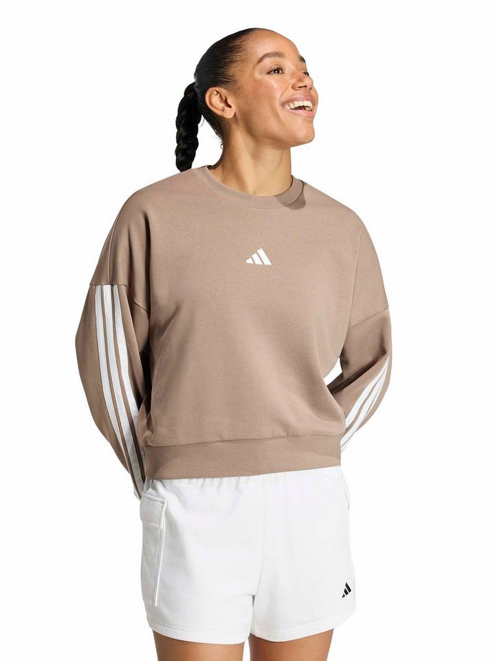adidas Sportswear Sweatshirt ESSENTIALS 3-STRIPES FRENCH TERRY (1-tlg) Seitenstreifen