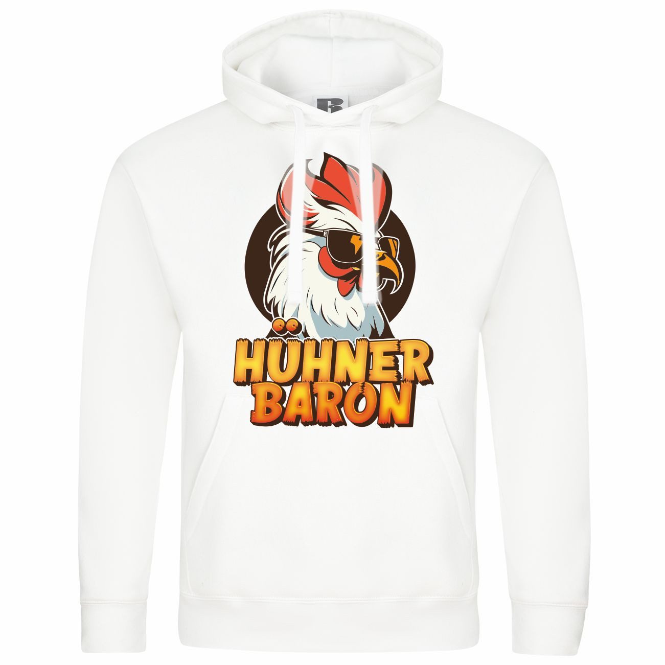 Kapuzenpullover Herren Kapuzenpullover Hühnerbaron