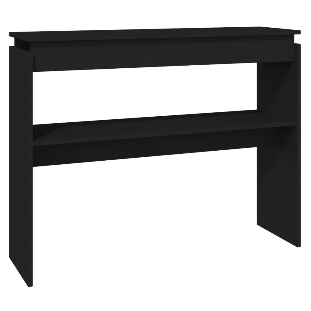vidaXL Beistelltisch Konsolentisch Schwarz 102x30x80 cm günstig online kaufen