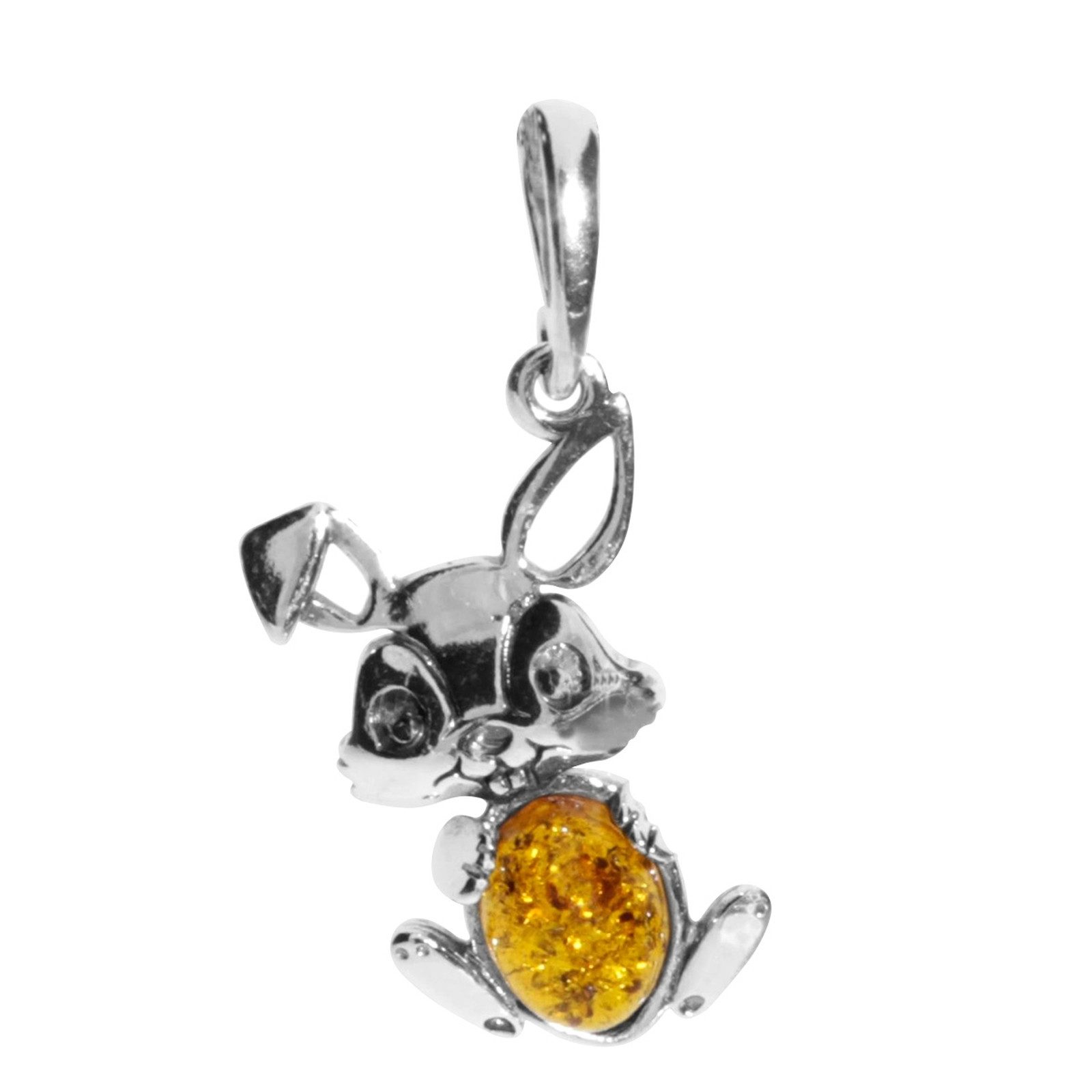 Kettenanhänger Ostsee-Schmuck Anhänger Hase Anhänger Hase