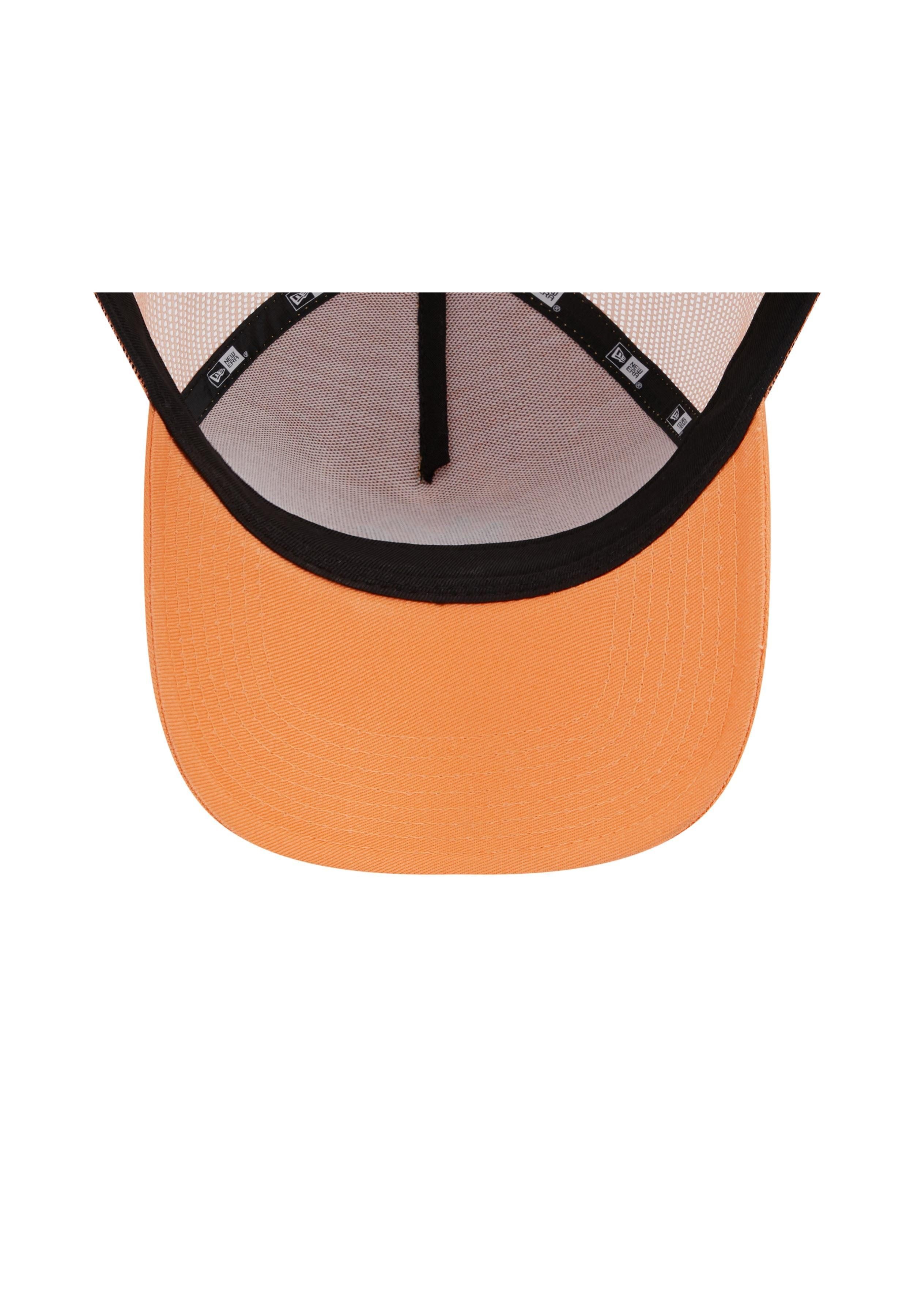 New Era Baseball Cap New York Yankees MLB League Essential Orange A-Frame Adjustable Trucke (1-St)