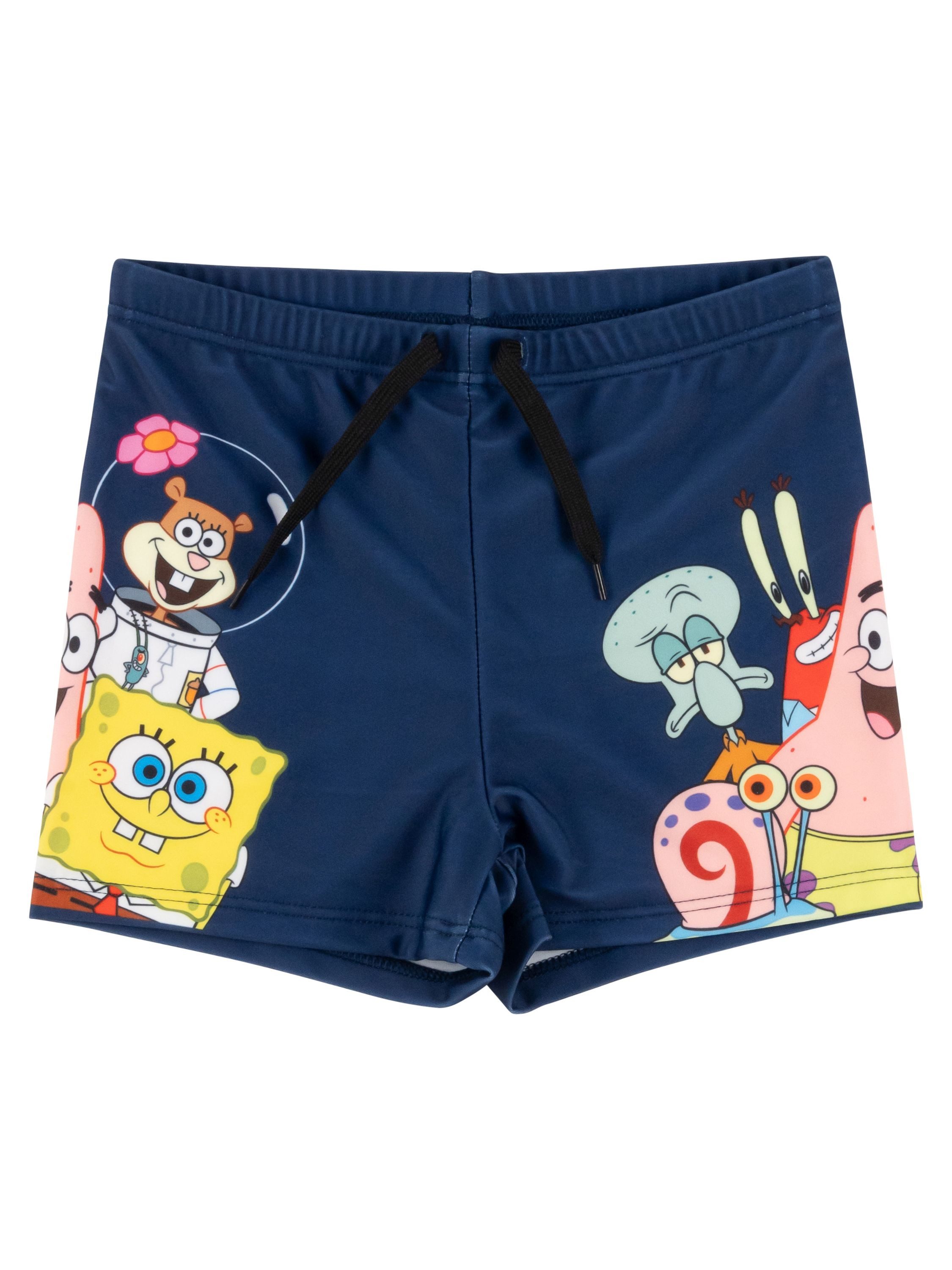 United Labels® Badehose Spongebob Schwammkopf Badehose Schwimmhose Badekleidung Hose