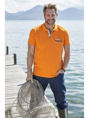 Jan Vanderstorm Poloshirt RAGGE mit seitlichen Schlitzen