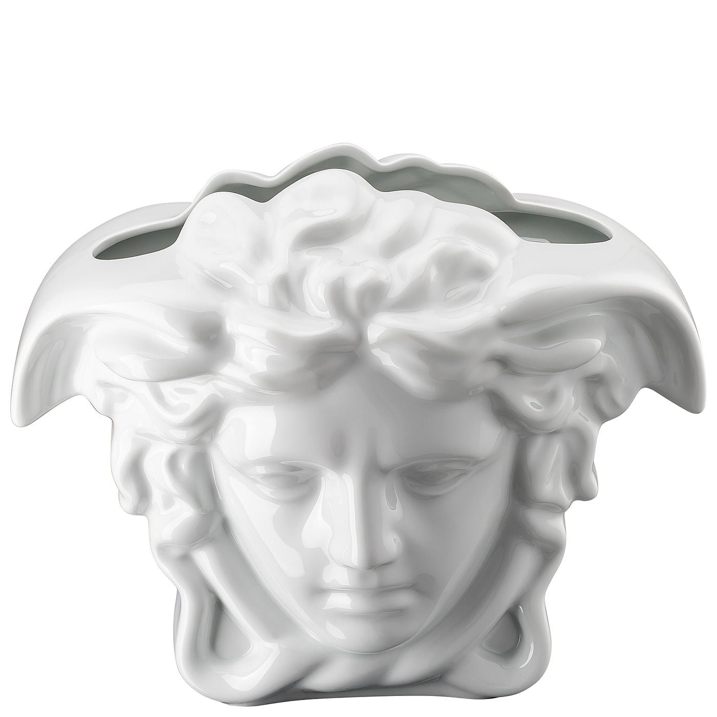 Rosenthal meets Versace Tischvase Medusa Grande White Vase 30 cm