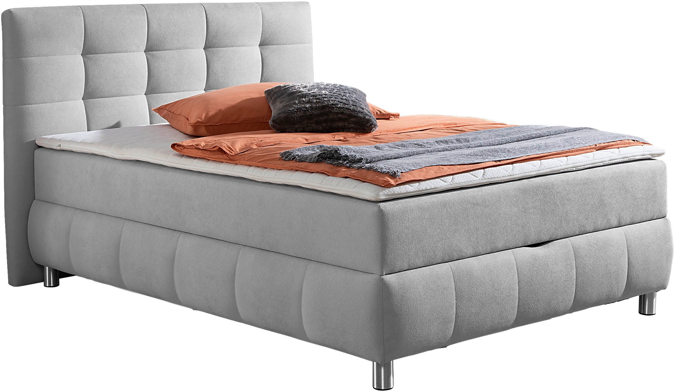 Home affaire Boxbett Marvao inkl. Bettkasten und Topper, Boxbett mit Bettkasten, inkl. Topper – Bild 2 von 5