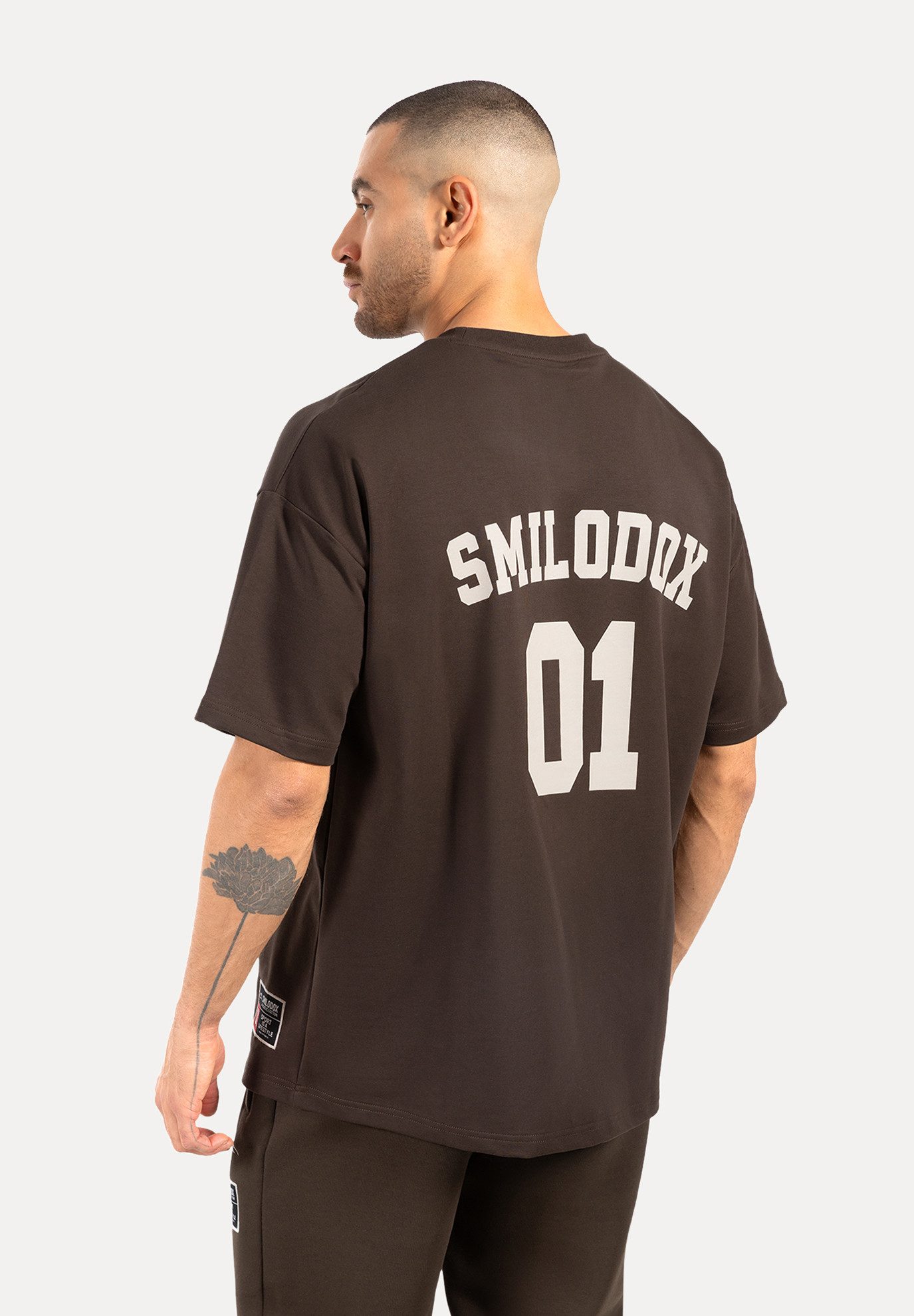 Smilodox T-Shirt Rayk, Locker geschnittenes Oversize Shirt mit auffälligem günstig online kaufen