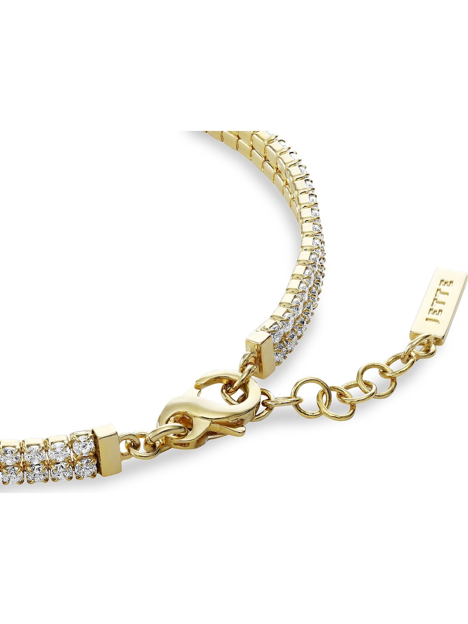 JETTE Armband JETTE Damen-Armband 925er Silber 123 Zirkonia, CASCADE