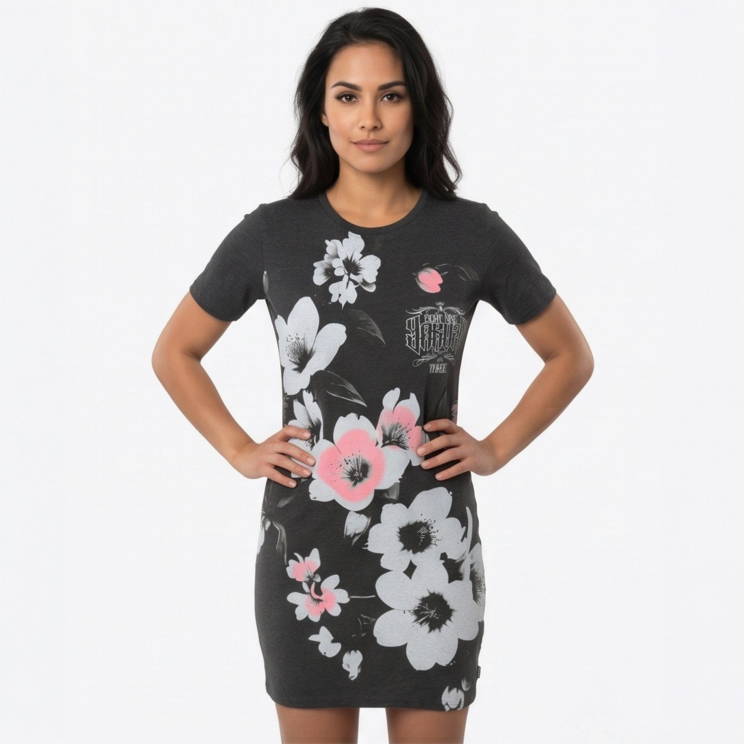 YAKUZA Shirtkleid Flowers
