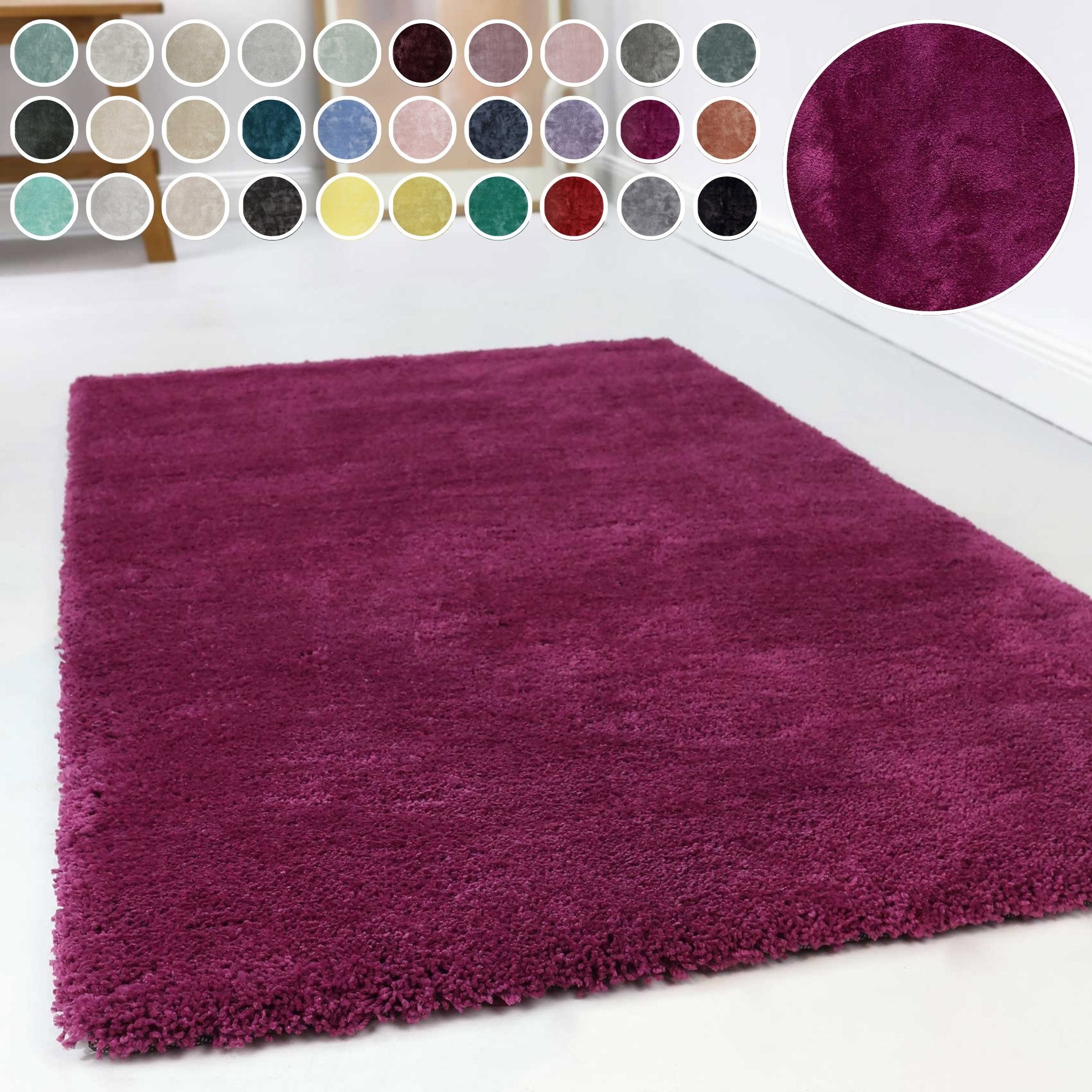 Esprit Hochflor-Teppich Relaxx ESP-4150, rechteckig, Höhe: günstig online kaufen