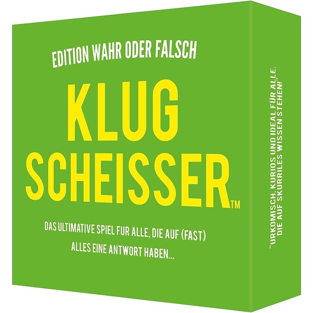 Kylskapspoesi Spiel Klugscheisser Edition Wahr oder Falsch, Partyspiel, Gesellschaftsspiel