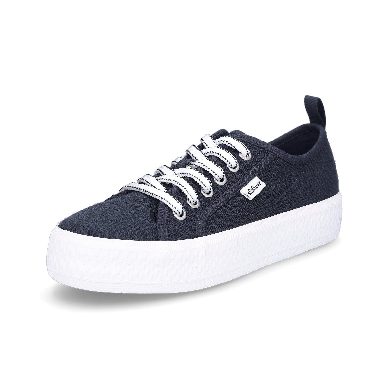 S.Oliver Donna Sneaker Low 5-23632-45 - Scarpe Da Ginnastica Comode Con Plantare Rimovibile, Red Label