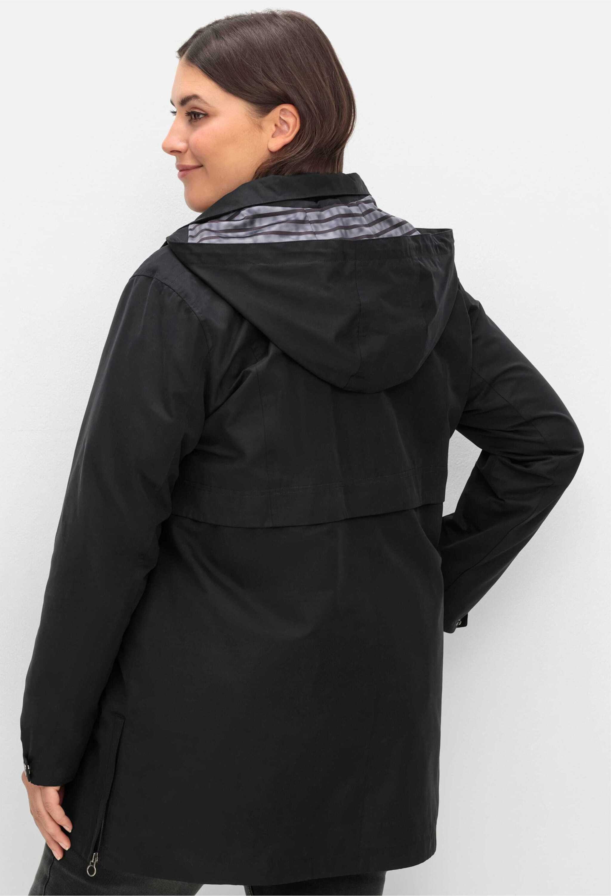 Sheego Allwetterjacke Outdoorjacke Langarm günstig online kaufen