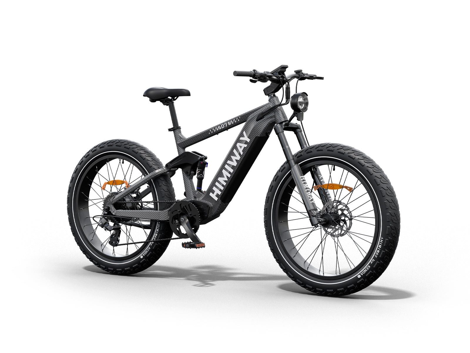 DOTMALL E-Bike Mountainbike Himiway Cobra 26x4,8 Zoll 250W MTB mit 48V 20AH AKKU,7 Speed System