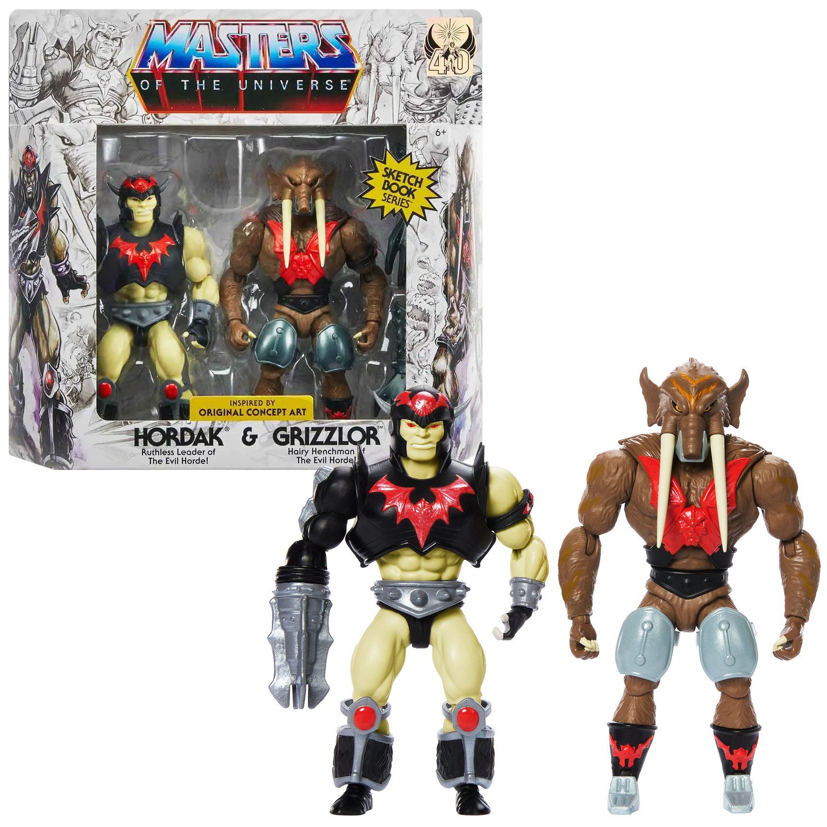 Mattel® Actionfigur Masters of the Universe Origins Exklusiv Figur, (Größe ca. 14 cm), mit Zubehör