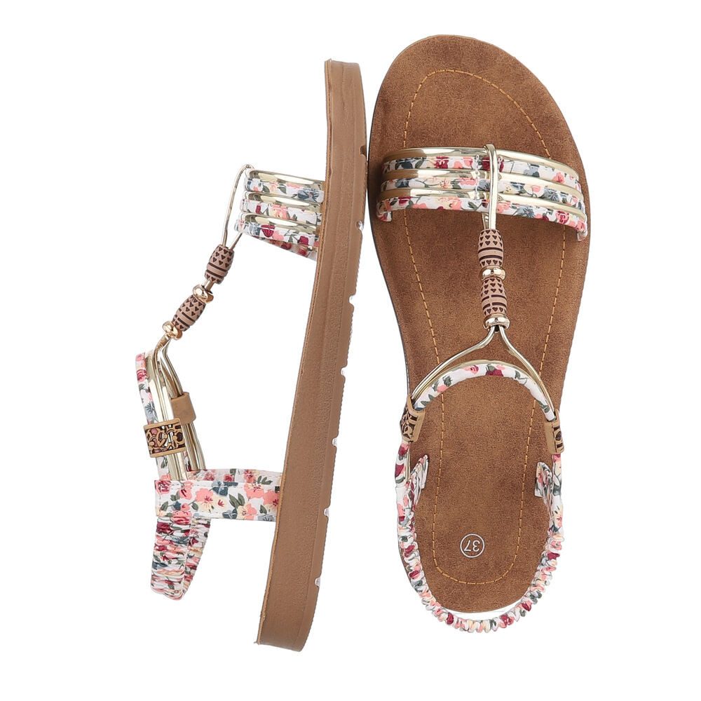 Ital-Design Damen Freizeit Riemchensandalette (86706751) Flach Riemchensand günstig online kaufen