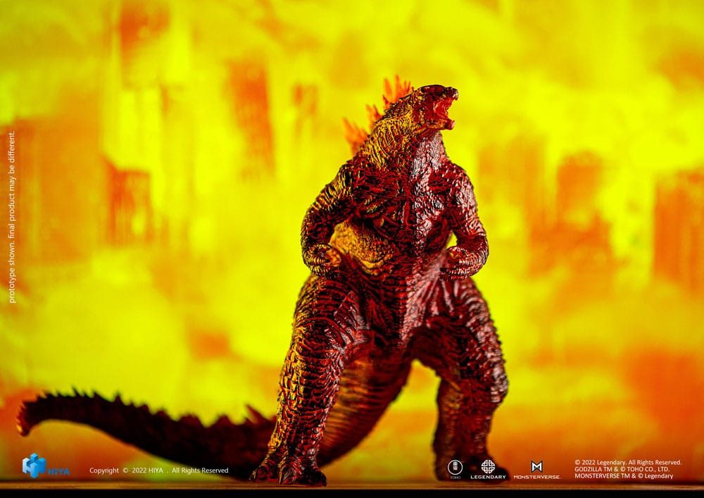 Hiya Toys Sammelfigur Exquisite Stylist Series Godzilla: King of the Monsters Burning Godzil