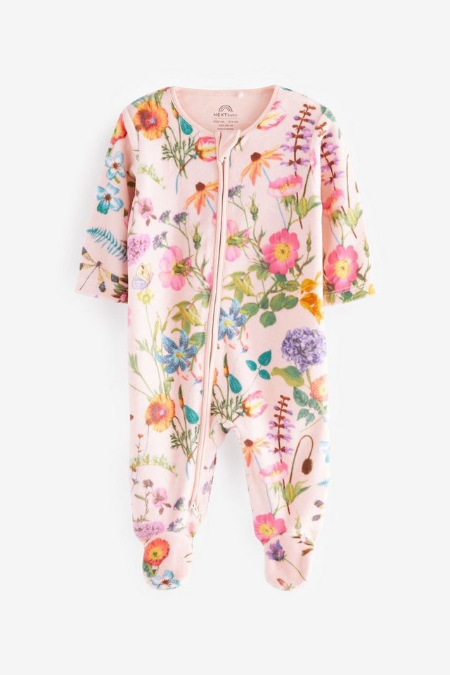 Next Schlafoverall Velours-Schlafanzug für Babys (1-tlg), Mode und  Accessoires für die ganze Familie