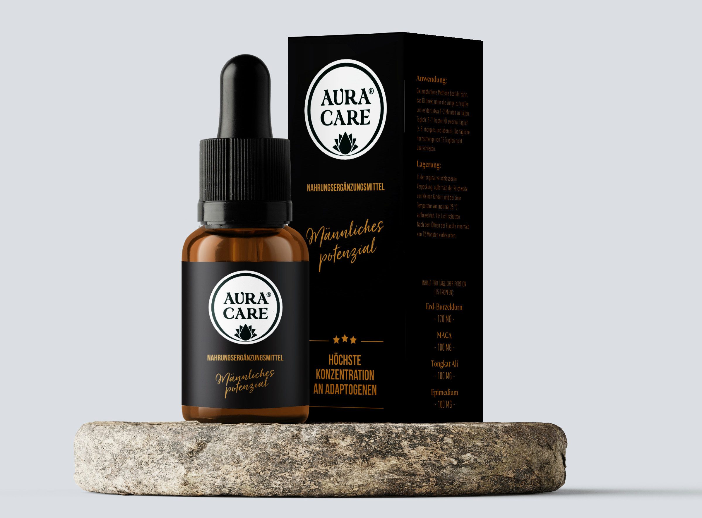 AURACARE AuraCare® Männliches Potential Tropfen 15 ml Extrakt Tropfen