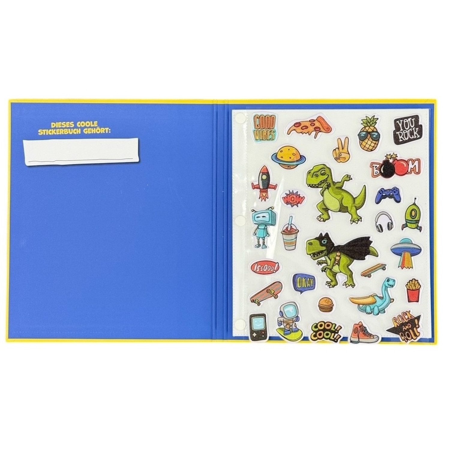 Ravensburger Stickerbuch Collectino Sammelalbum Stickeralbum inkl. 120 Sticker - Meine Coolsten