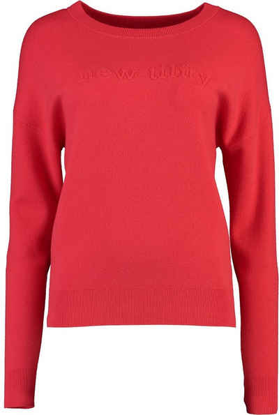 Brax Strickpullover BRAX Stricksweater Liz orange in weicher Mix-Qualität