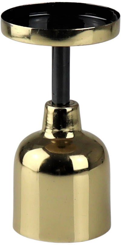 AM Design Kerzenhalter aus Metall (Set, 2 St), Stumpenkerzenhalter, Höhe ca. 13,5 cm