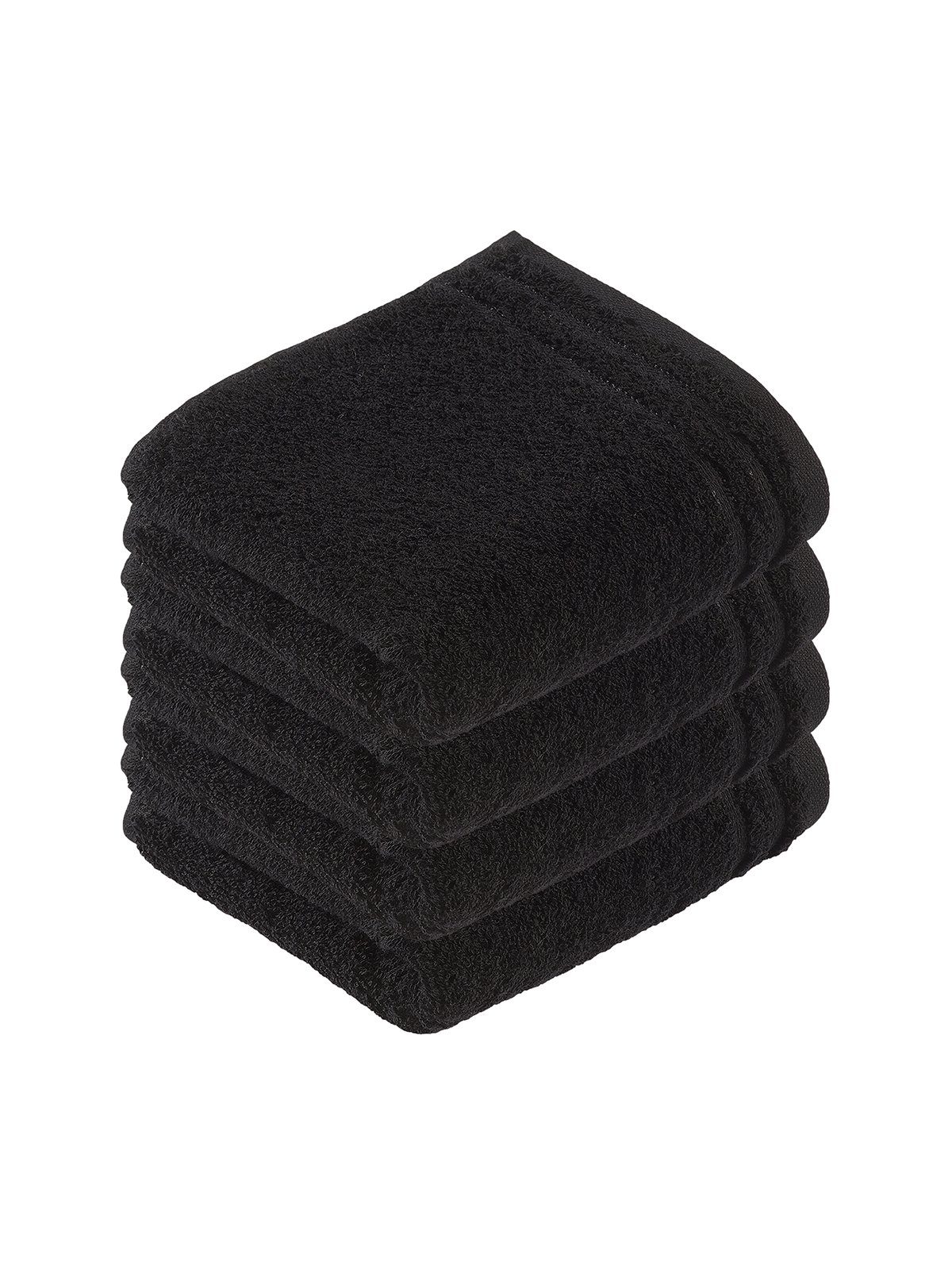 Vossen Gästehandtücher 4er Pack Gästetuch 30 x 50 cm Calypso feeling, Frottier (Spar-Set, 4-St), Vegan