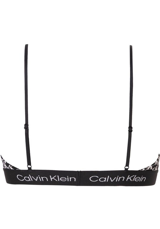 Calvin Klein Underwear Bralette-BH mit BRALETTE UNLINED Alloverprint