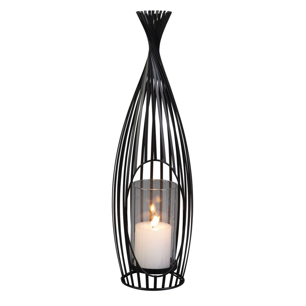 MICA Dekolicht Windlicht - schwarz - günstig online kaufen