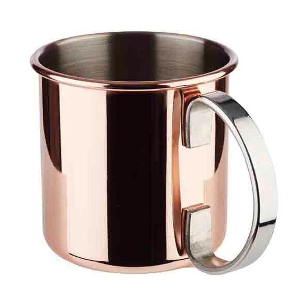 Assheuer & Pott Becher Becher Moscow Mule 0,45 l kupfer, 1-tlg., Edelstahl, Becher Moscow Mule, Ø13cm, Edelstahl, Kupfer