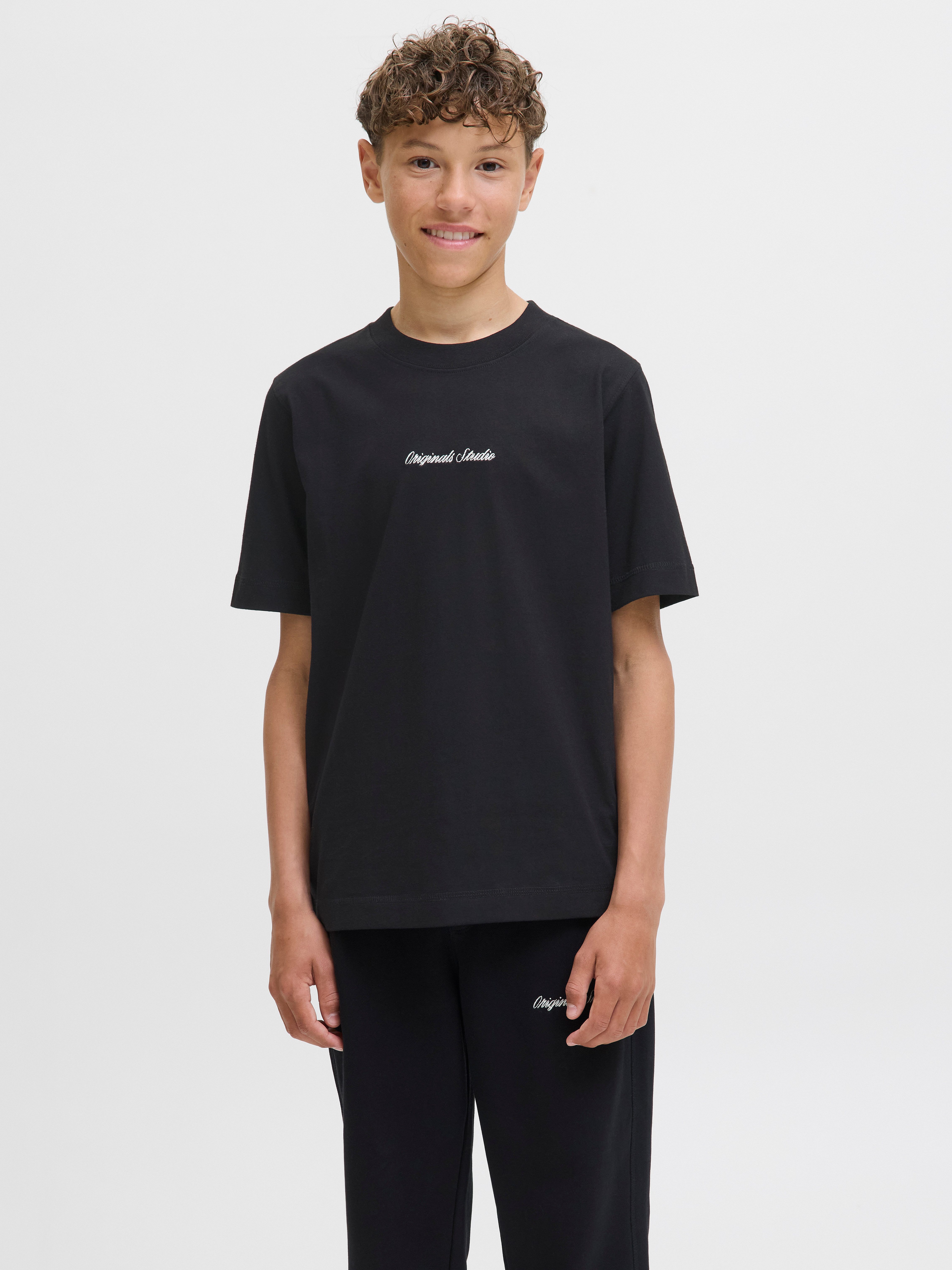 T-Shirt JORNORREBRO EMB TEE SS CN NOOS JNR