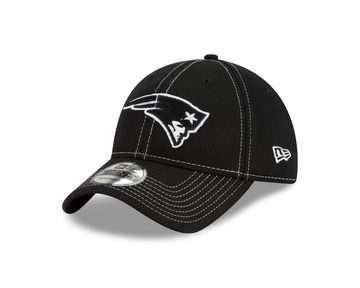 New Era Trucker Cap New Era NFL NEW ENGLAND PATRIOTS Authentic 2019 Sideline Road 9TWENTY Black Game Cap