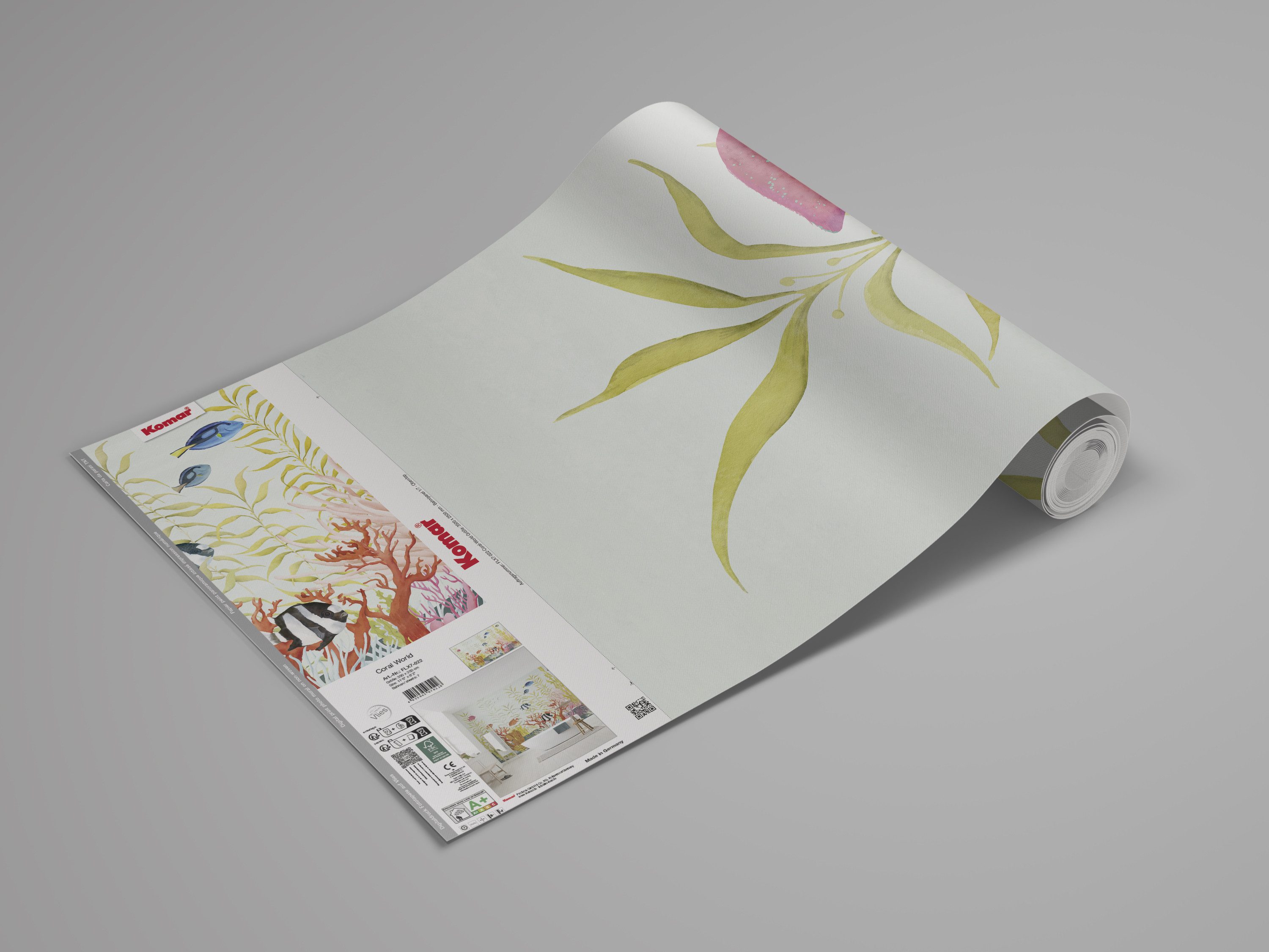 Komar Fototapete Komar Vlies Fototapete - Coral World - Größe 350 x 250 cm, glatt, bedruckt, (Packung)