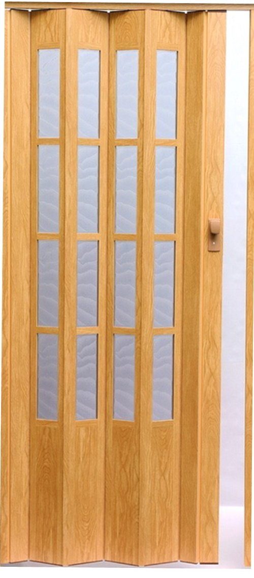 Vivaldi Falttür Schiebetür eiche hell Fenster günstig online kaufen