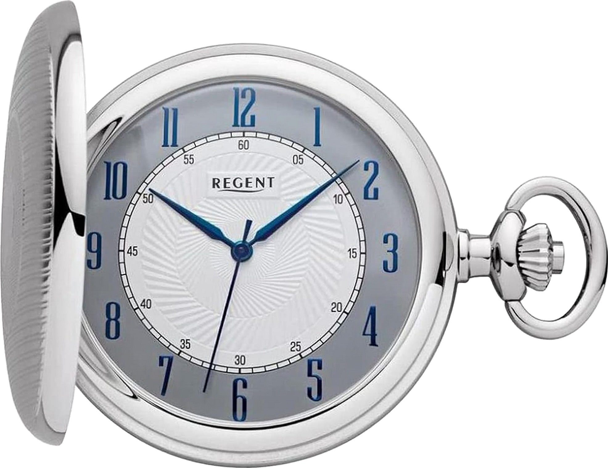 Regent Taschenuhr mit P727-19477739, (Set, Kette), Uhrzeit passender 2-tlg., dazu