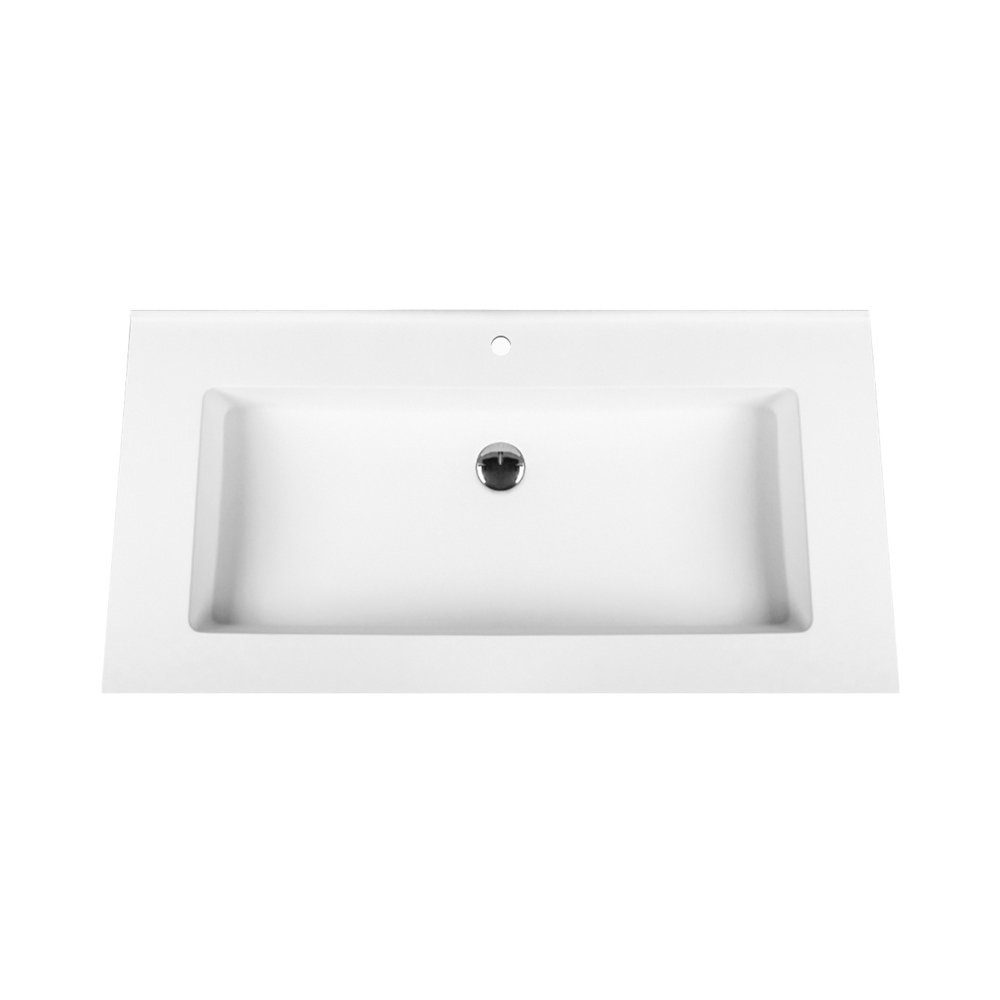 Veroni Раковини BETA60 (einzel, 1-St), Veroni Solid Surface Mineralguss Раковини Waschtisch 60cm