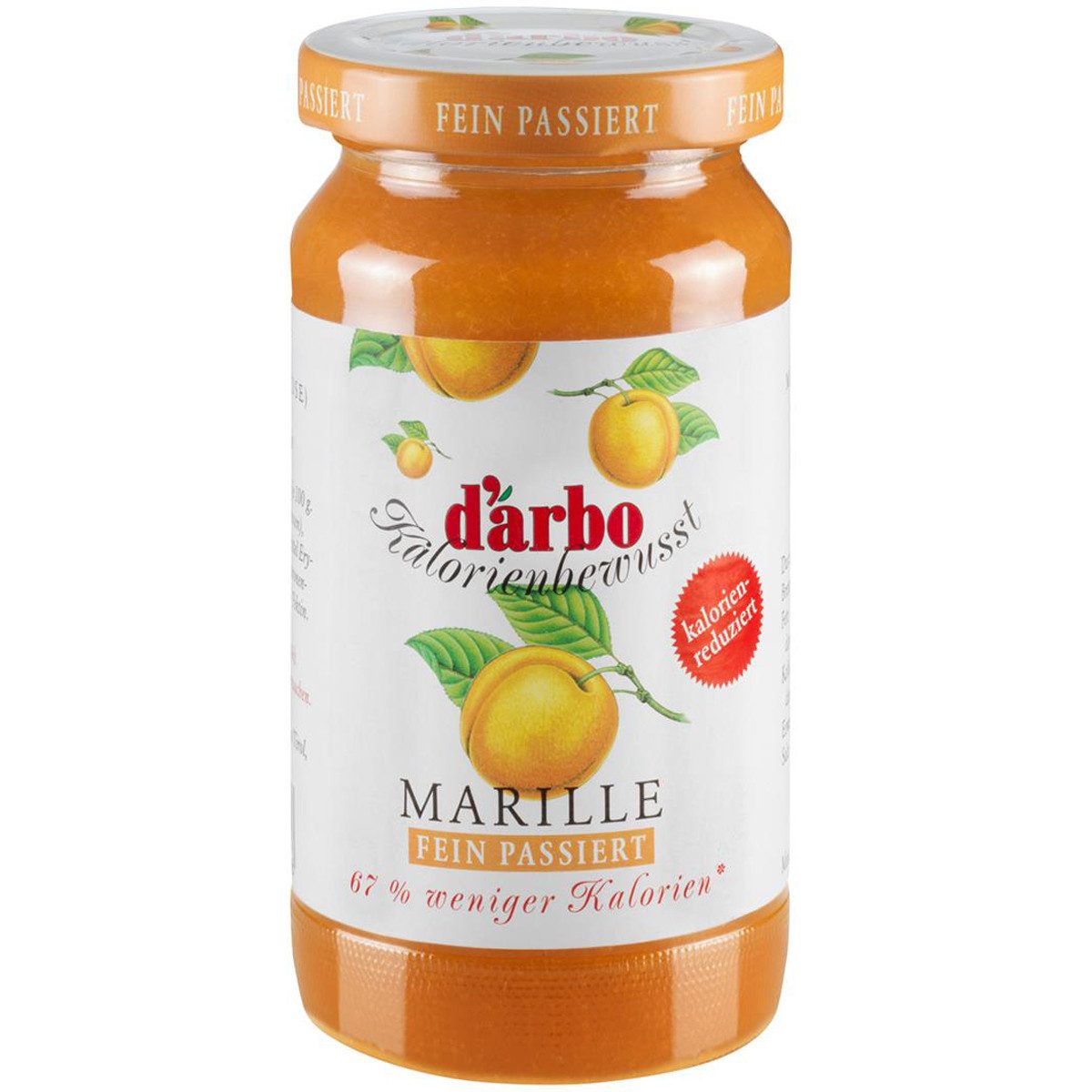 darbo Fruchtaufstrich, Darbo Marille Arpikose Konfitüre kalorienreduziert fein passiert 220g