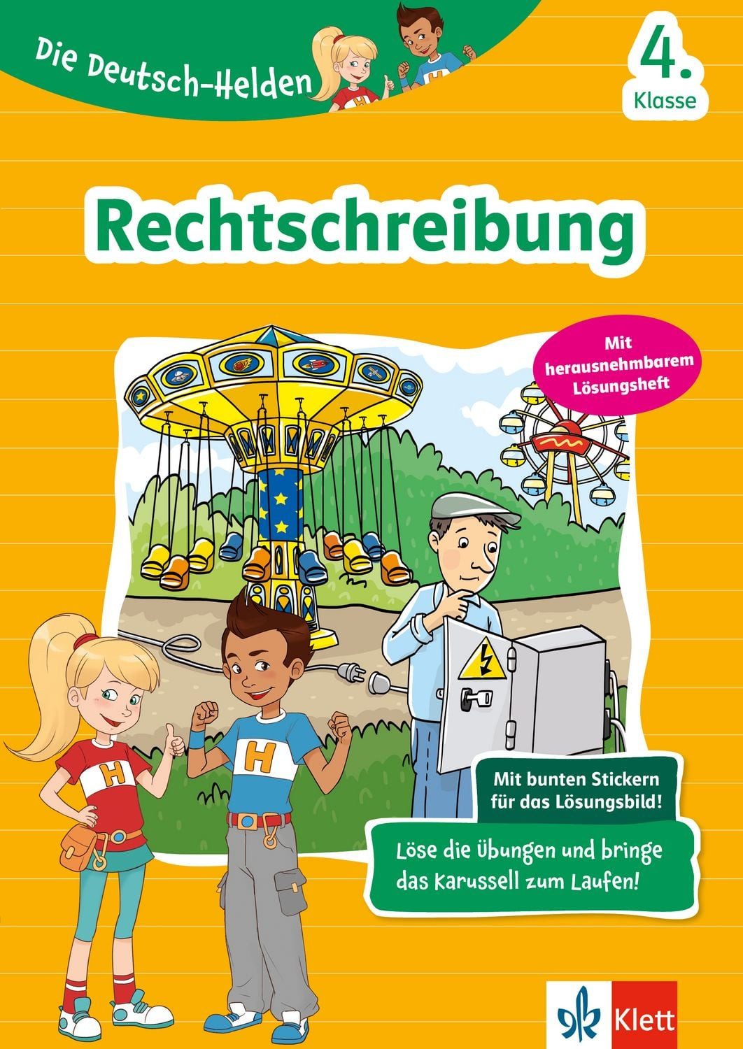 Klett Die Deutsch-Helden: Rechtschreibung 4. Klasse / diverse