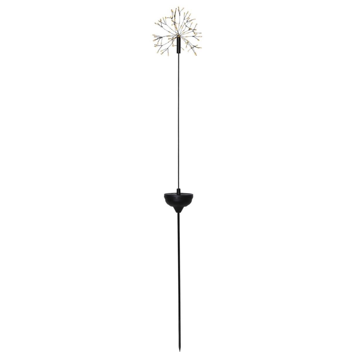 LED Solarleuchte LED Solarstab FEUERWERK Gartendeko Firework 92 LED H: 85cm Lichtsensor