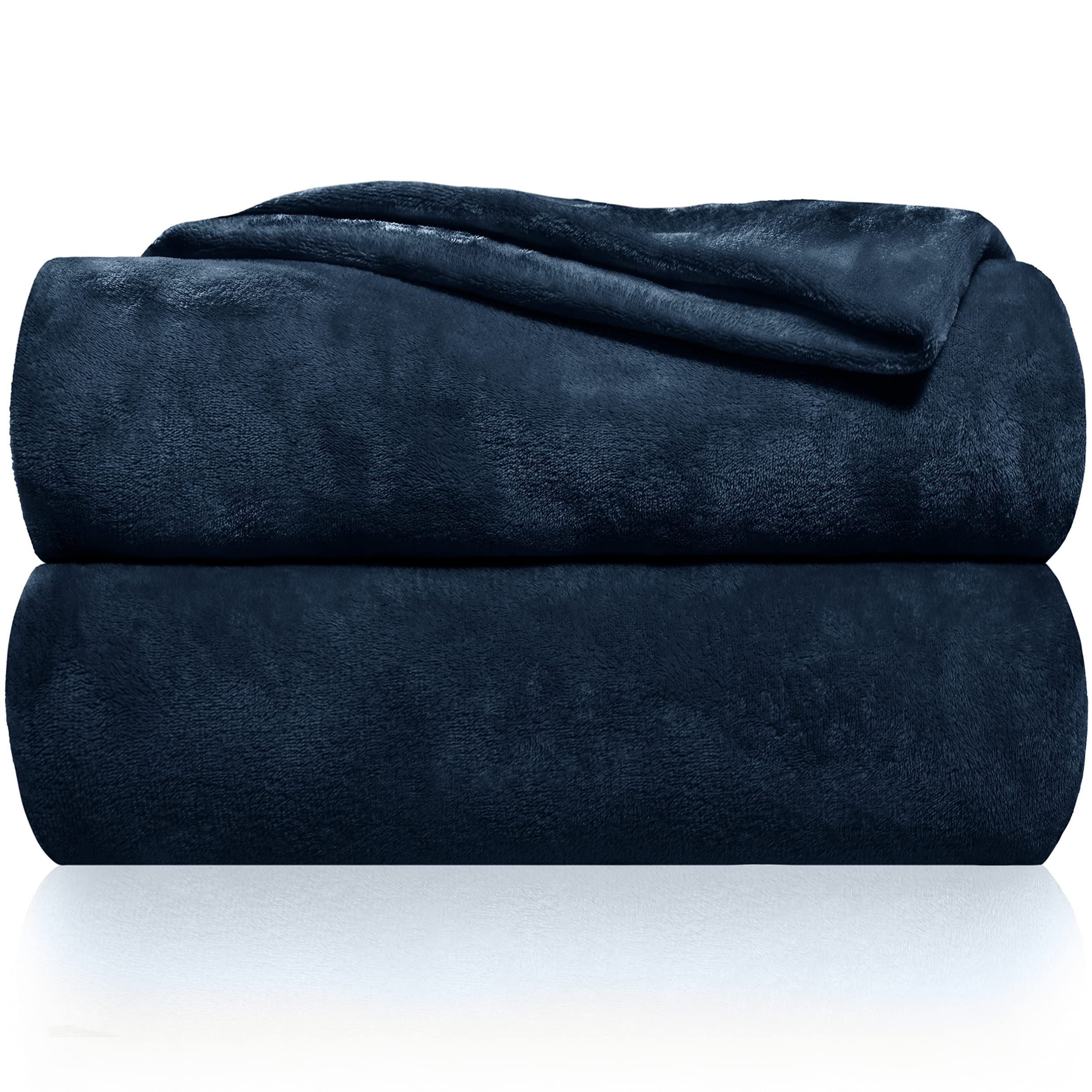 Wohndecke Kuscheldecke super weich & flauschig – warme Fleecedecke