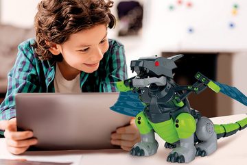 Clementoni® Experimentierkasten Galileo, Mecha Dragon, mit App-Funktion; Made in Europe