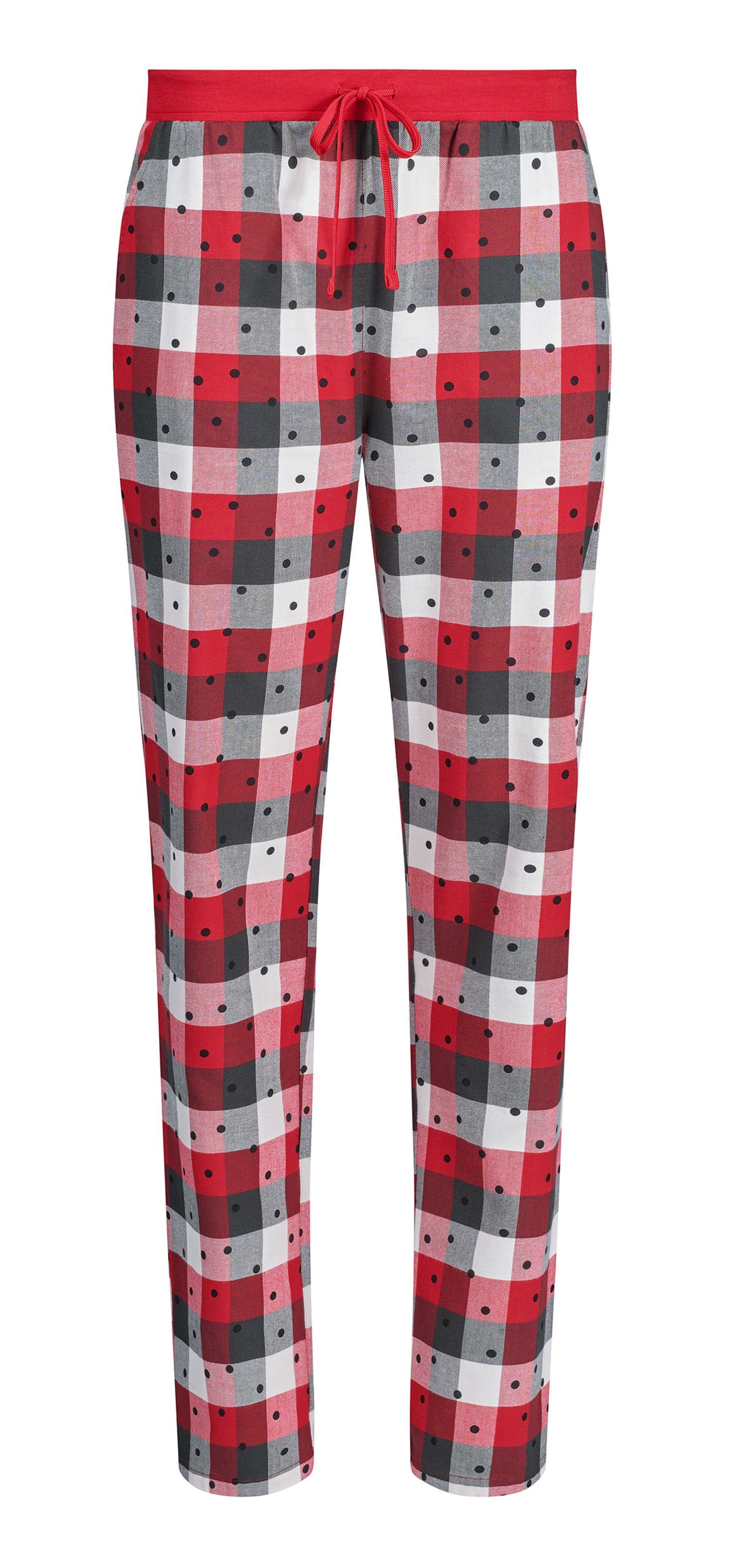 Skiny Pyjamahose »Skiny Damen Schlafanzug Hose Flanell« (1-tlg) Flanell  Qualität online kaufen | OTTO