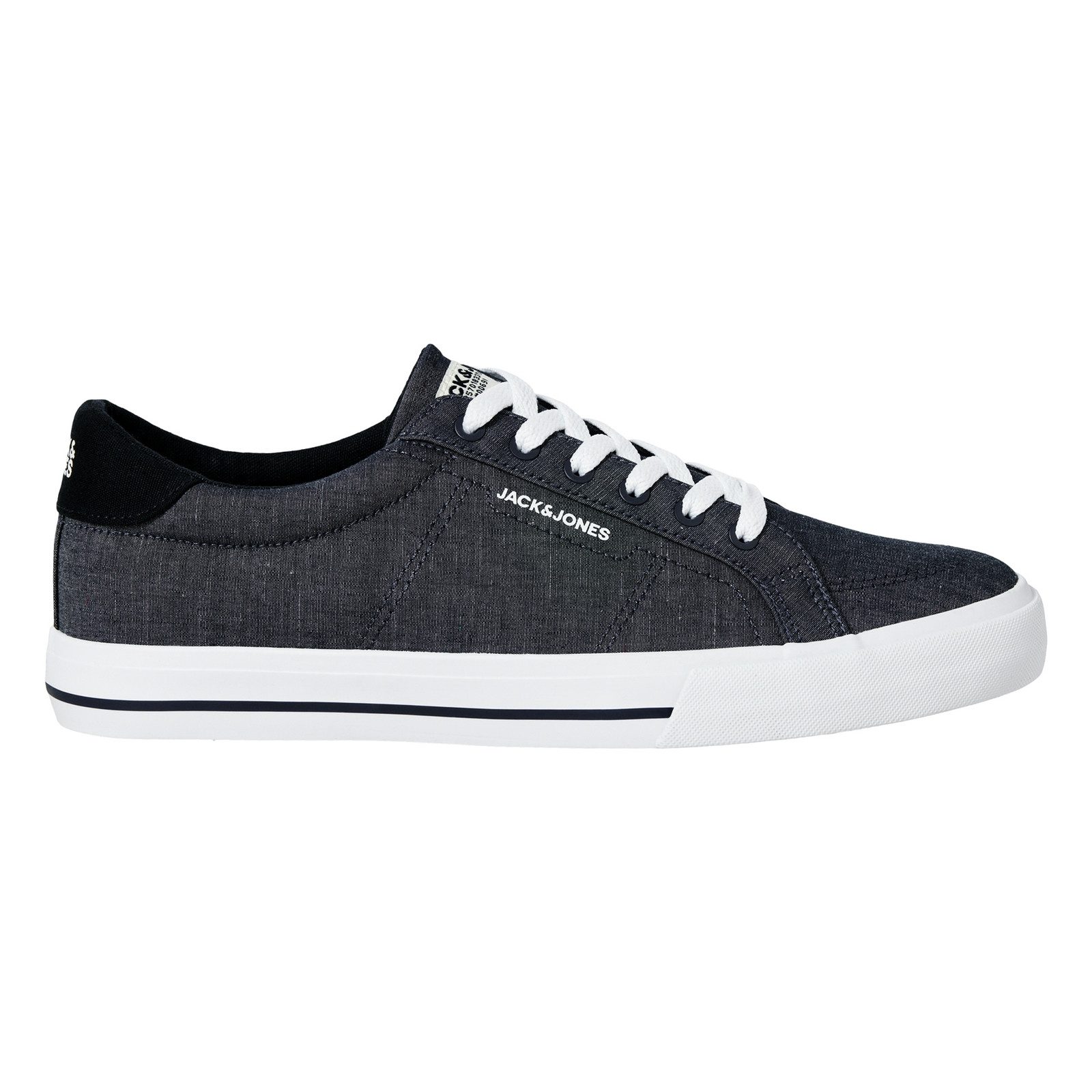 Jack & Jones Jerry Canvas Sneaker aus langlebigem Baumwoll-Canvas