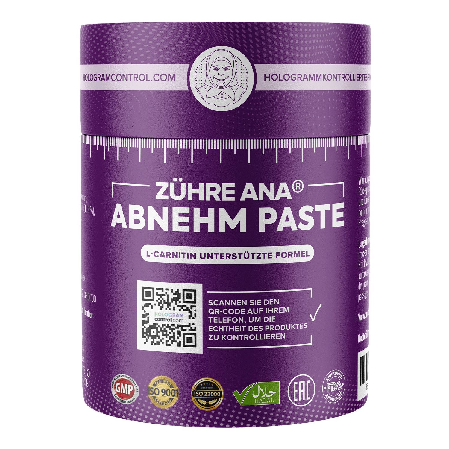 Zühre Ana® Abnehm Paste – Schneller Stoffwechsel, natürlicher Gewichtsverlust Paste, 240 g