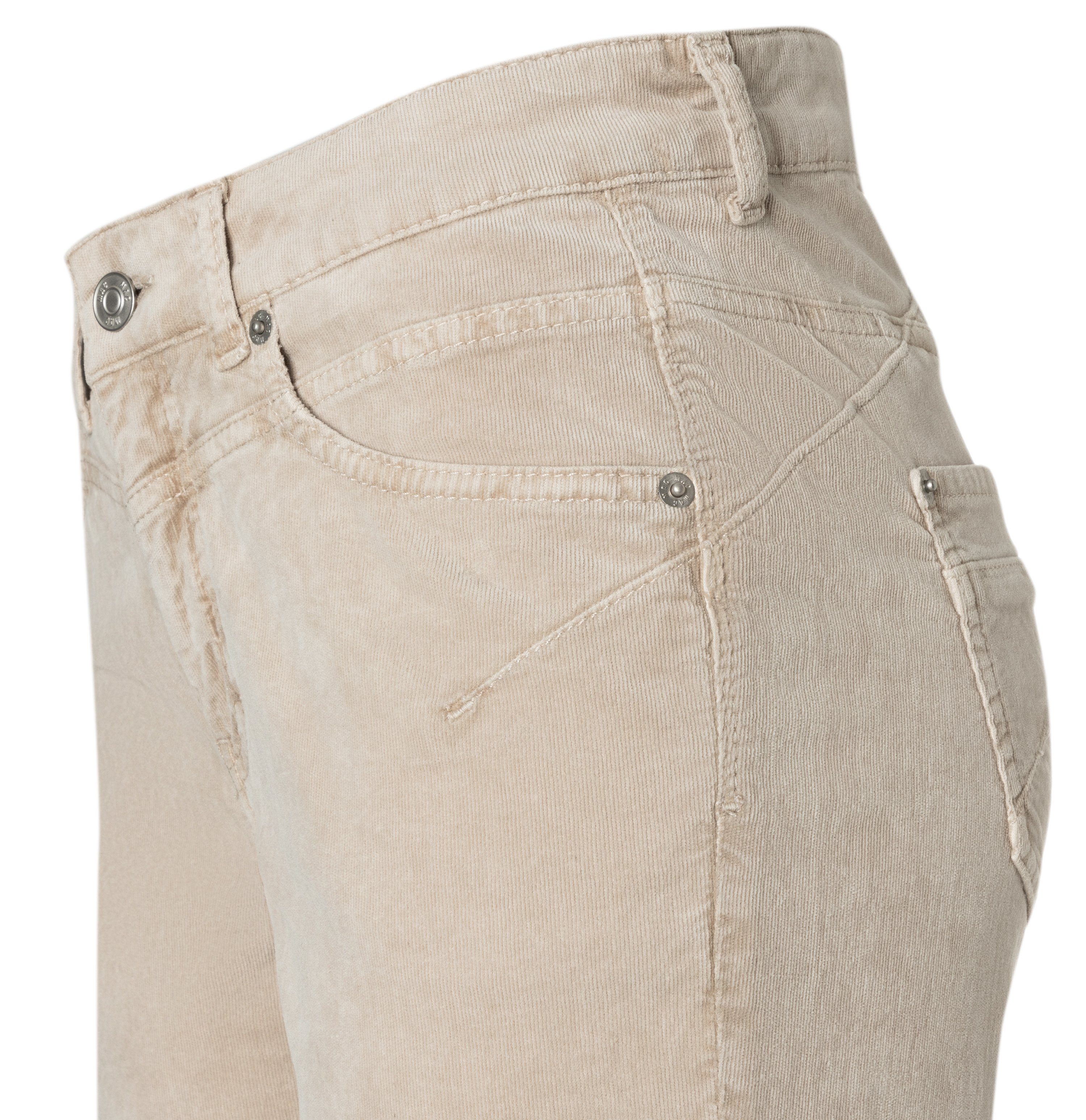 Rich MAC Slim Cordhose braun