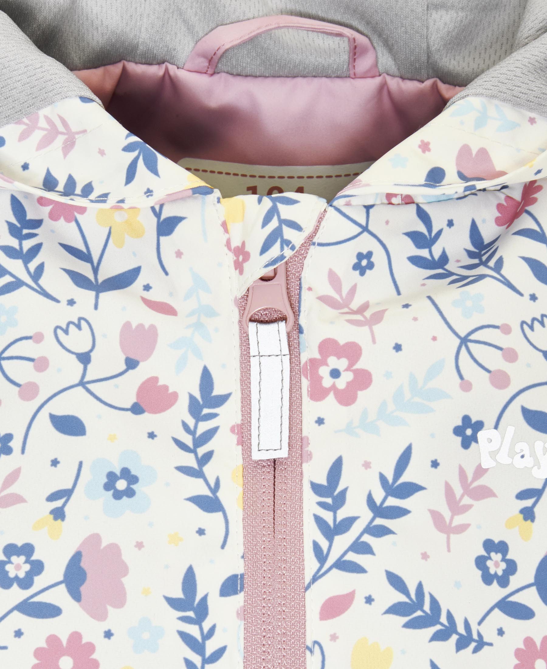 Playshoes Regenjacke Outdoor-Jacke Blumen – Bild 4 von 5