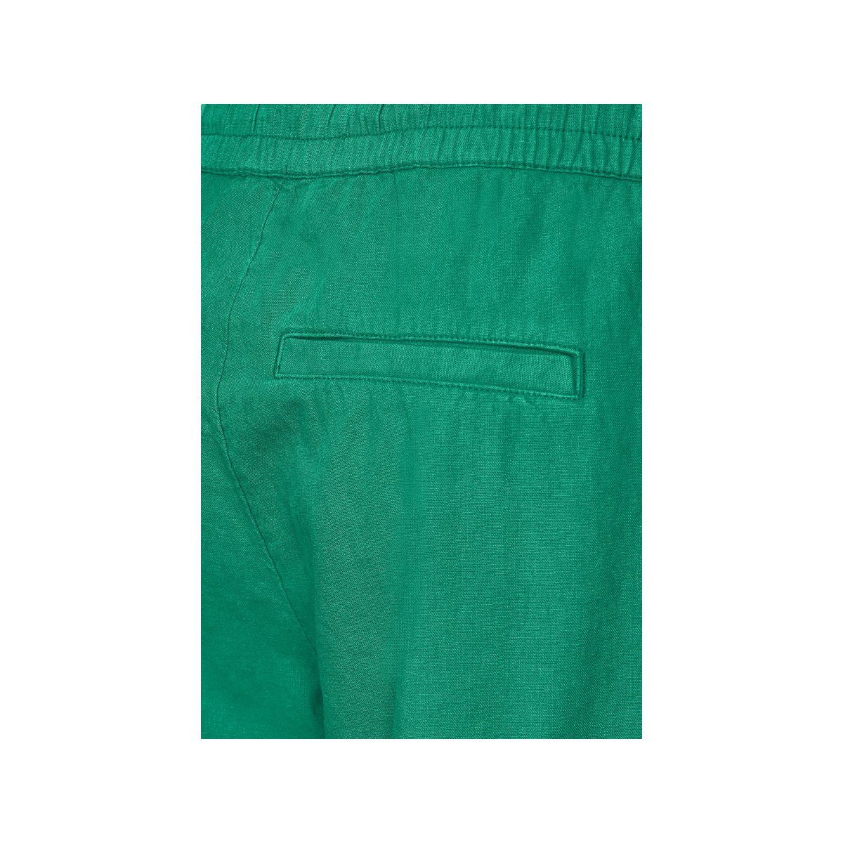 Cecil grün green trefoil regular Stoffhose (1-tlg)