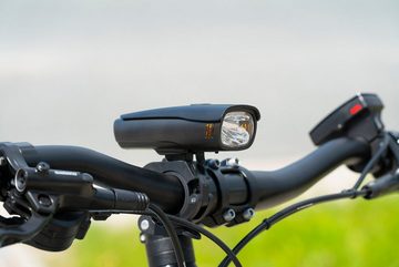 Prophete Fahrradbeleuchtung LED Akku Scheinwerfer
