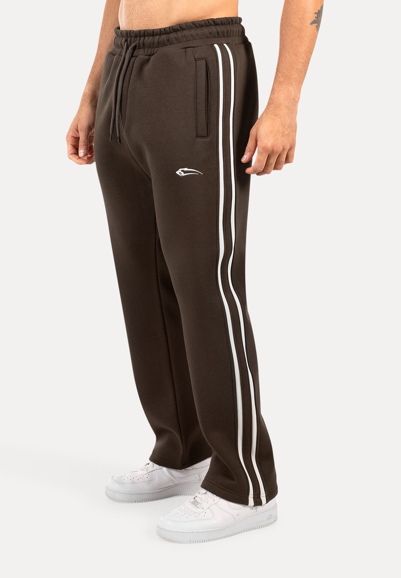Smilodox Jogginghose Yasin, Sweathose mit Logo, Bequeme Freizeithose mit Ko günstig online kaufen