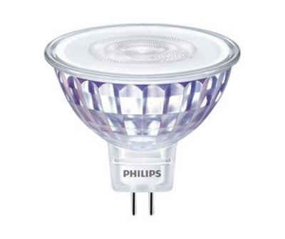 Philips LED-Leuchtmittel Philips Master LED GU5.3 MR16 5.5W=35W 12V 36° Warmweiß 3000K DIMMBAR, GU 5,3, Warmweiß
